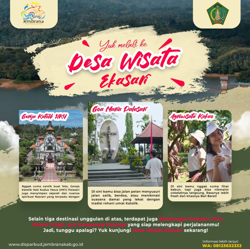 liburan keluarga di desa ekasari