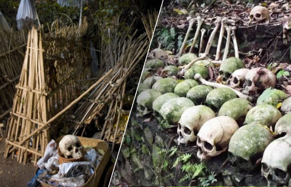 wisata melihat mepasah Desa Trunyan