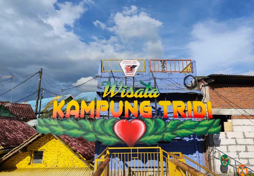 Kampung Tridi dengan Mural 3D