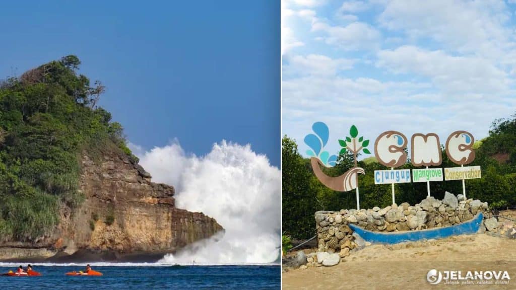 daya tarik pantai clungup malang