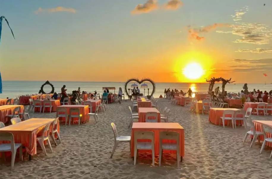 Sunset di Pantai Jimbaran