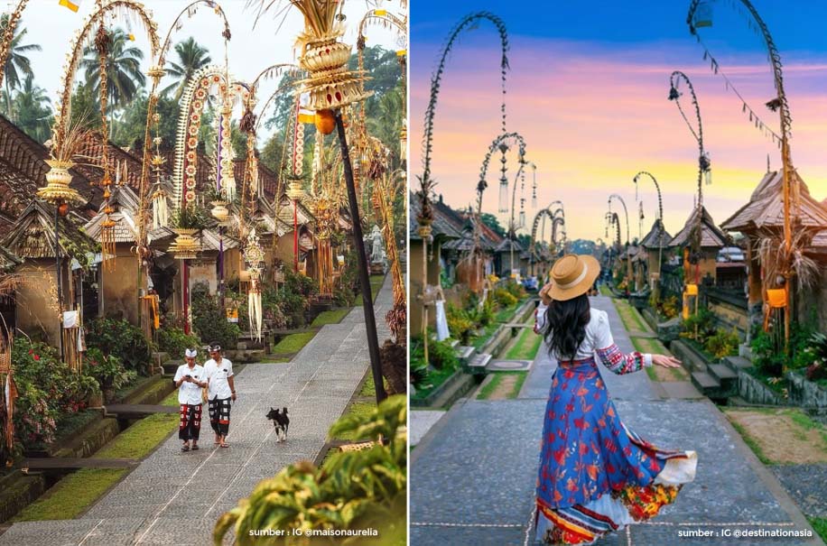 Desa wisata terbaik bali di panglipuran