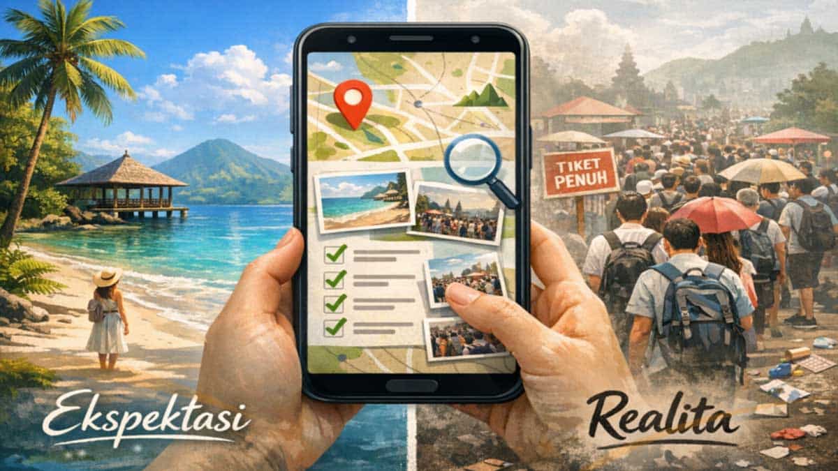 Sering Kecewa Saat Liburan? Ini Cara Riset Tempat Wisata yang Tepat