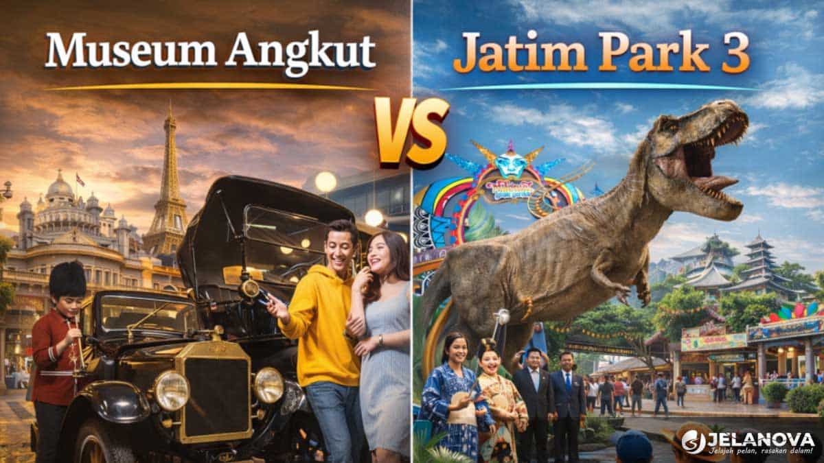 Museum Angkut vs Jatim Park 3: Perbandingan Harga Tiket Hingga Wahana Utamanya!