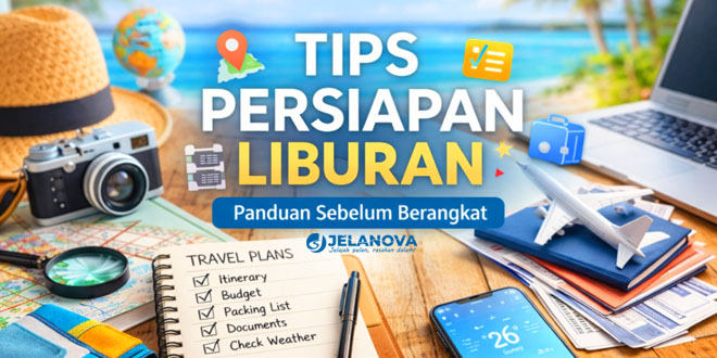 Tips Persiapan Liburan, Panduan Agar Perjalanan Jadi Lancar