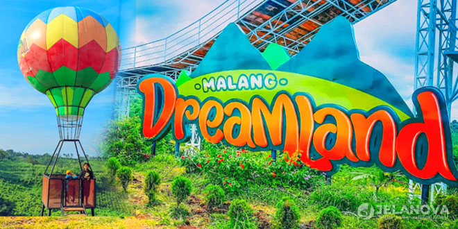 Wisata Malang Dreamland : Info Harga Tiket, Rute dan Spot Viral Rainbow Slide Terpanjang