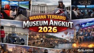 Museum Angkut – Museum Transportasi Terbesar di Asia Tenggara, Banyak Spot Foto Vintage!