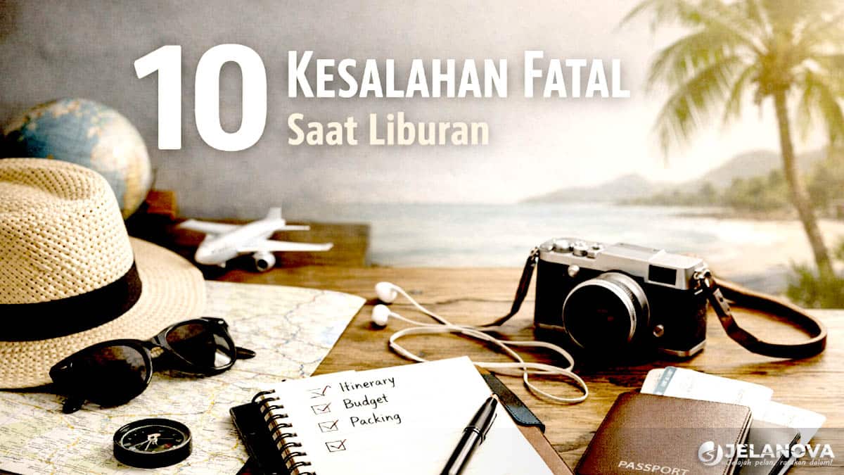 10 Kesalahan Fatal Saat Liburan yang Sering Bikin Zonk Tanpa Disadari