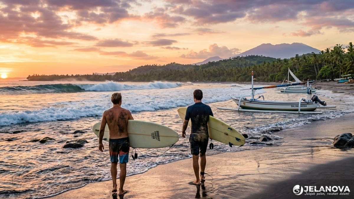 Pantai Medewi Jembrana: Hidden Gem Surfing di Bali Barat