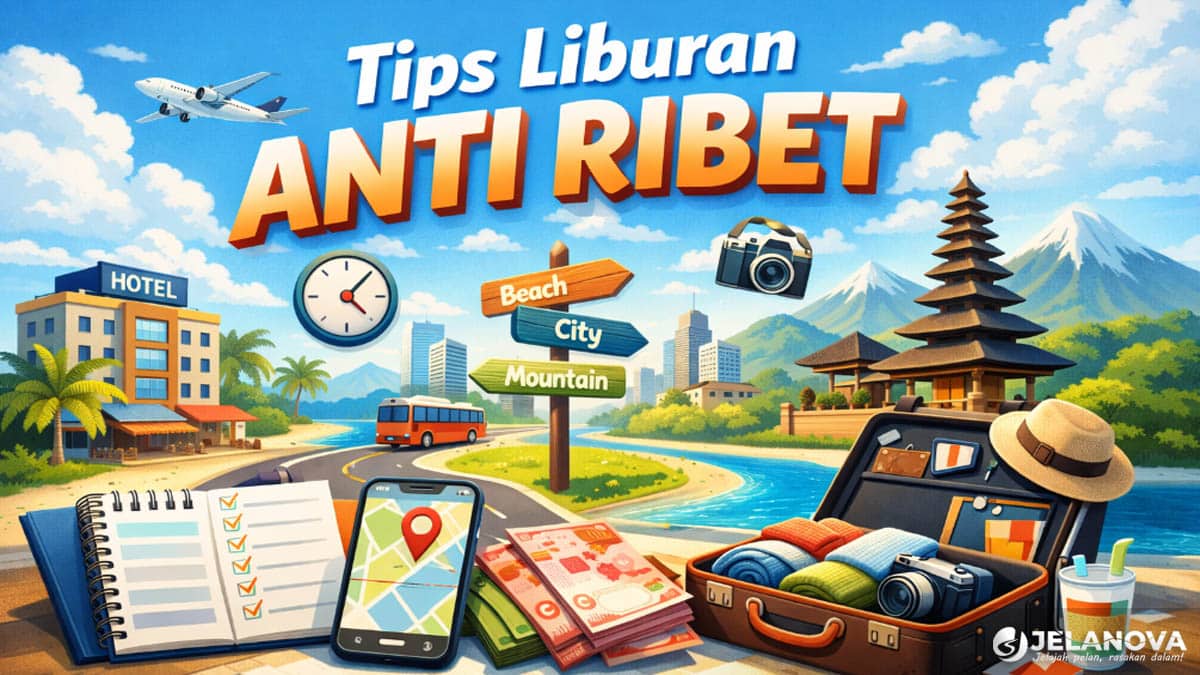 6 Tips Liburan Anti Ribet: Cara Traveling Lebih Santai dan Tetap Terarah